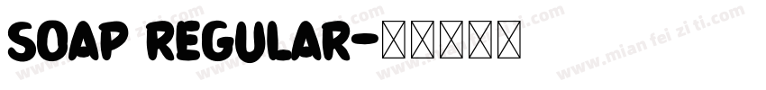 soap regular字体转换